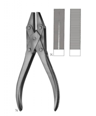 Flat-nosed pliers