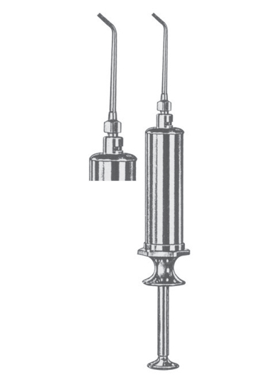 Water Syringe complete with 1 cannula (Lure-Lock)